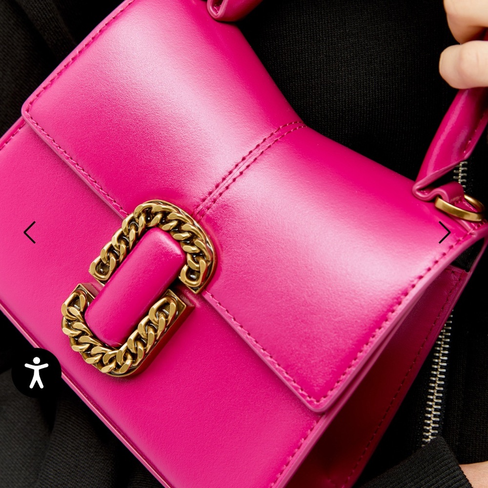 Stunning and Rare Marc Jacobs Hot Pink St Marc Mini